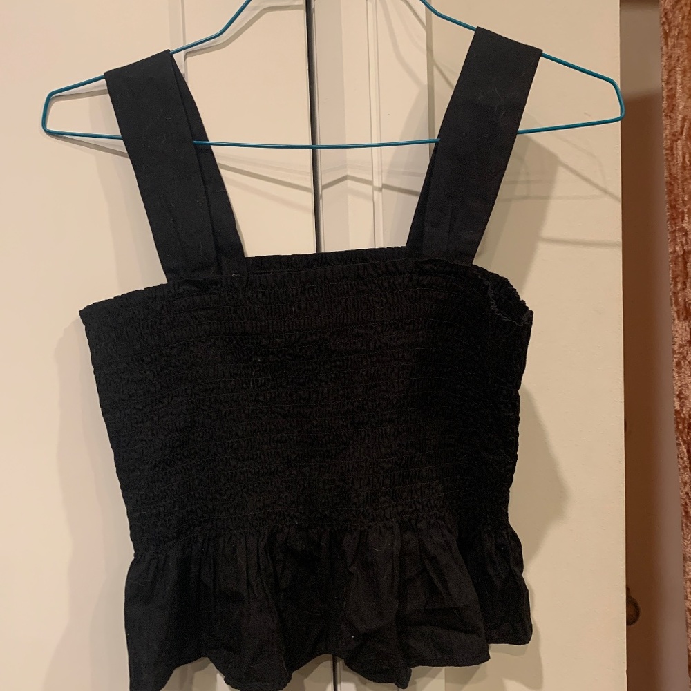 Ruffled summer crop top